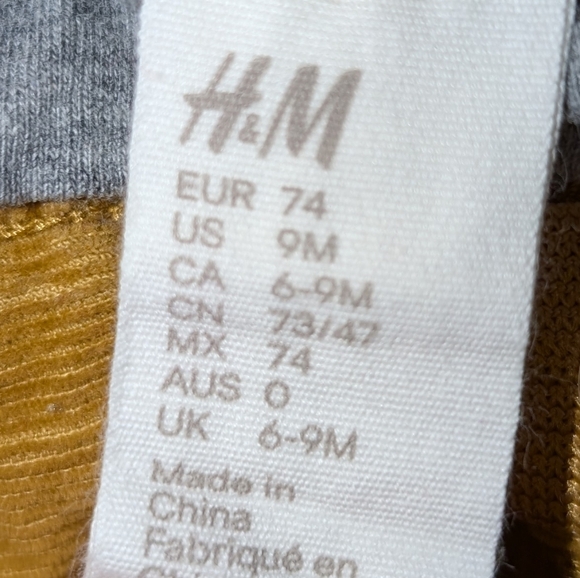 ❤️ 2 for 10 ❤️ H&M Corduroy Pants - Picture 3 of 3